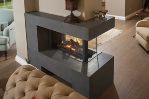 Double-Sided Fireplace Surrounds - CT 112 B