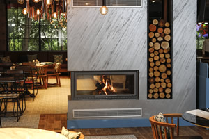 Double-Sided Fireplace Surrounds - CT 115