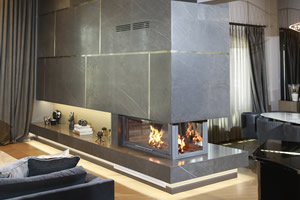 Double-Sided Fireplace Surrounds - CT 117