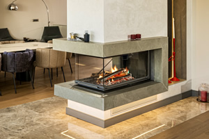 Double-Sided Fireplace Surrounds - CT 125 E
