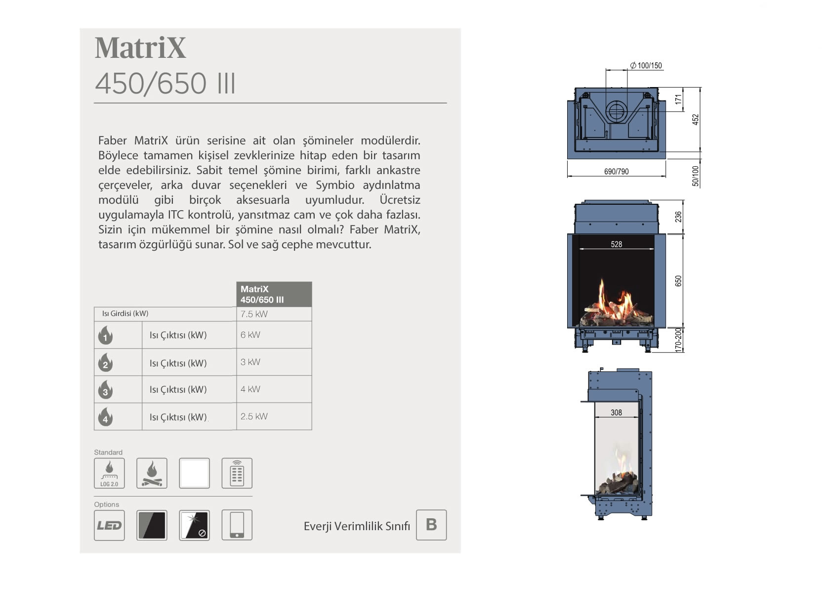 U Tipi - MATRİX 450/ 650 III